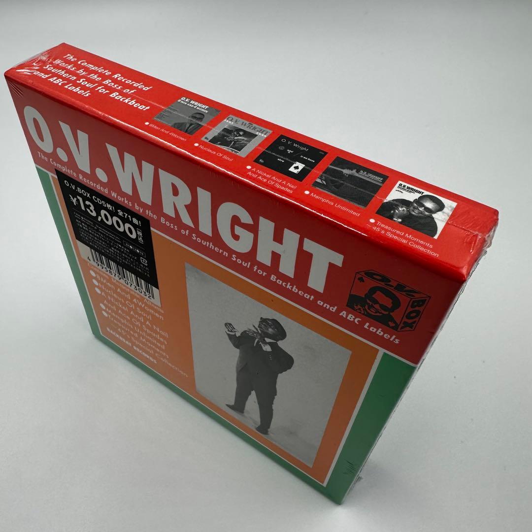 未開封新品 O.V. WRIGHT O.V.BOX CD 5枚セット