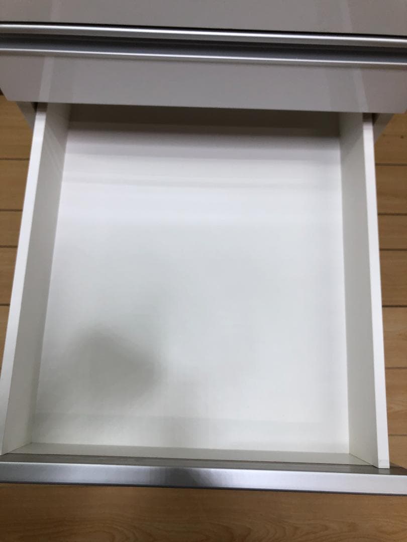 【ディノス】キッキン収納　スライドデーブル付きスキマ収納　250330-3