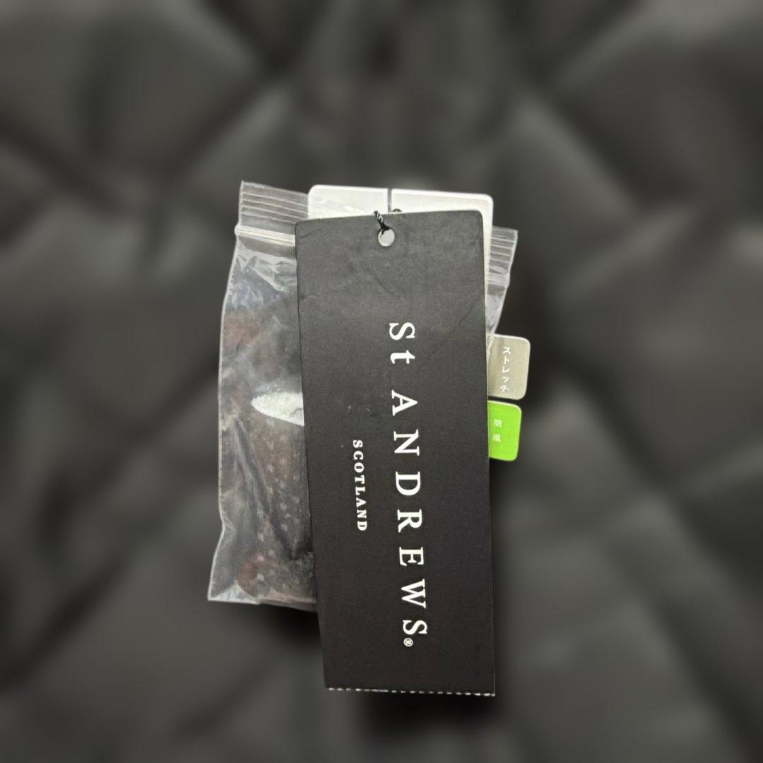 St ANDREWS ブラックジャケット キルティング