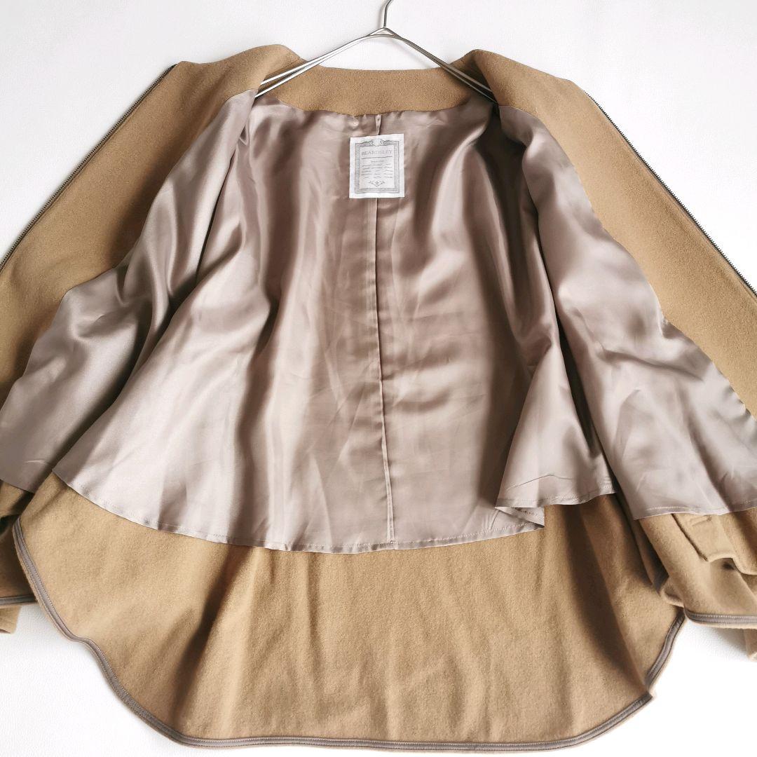 23aw【極美品✨】ボールジィ ウールポンチョコート ゆったり キャメル