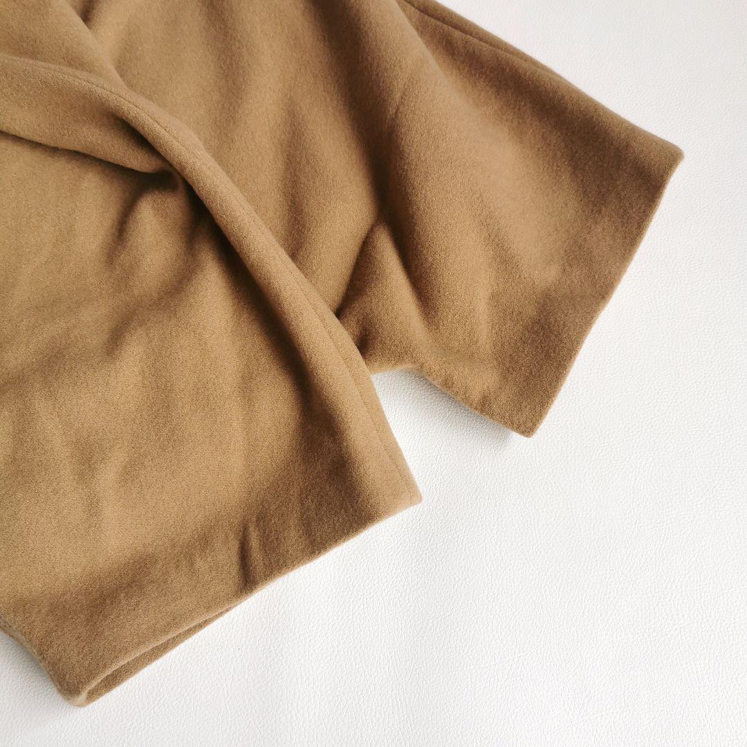 23aw【極美品✨】ボールジィ ウールポンチョコート ゆったり キャメル