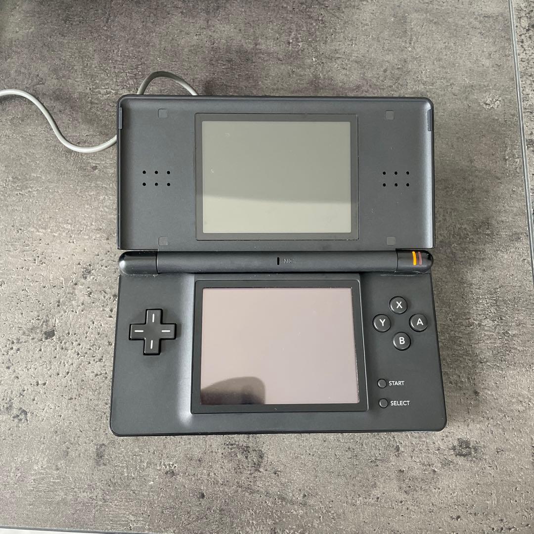 【動作確認済み】DSライト DS LITE ブラック 黒 充電器付き