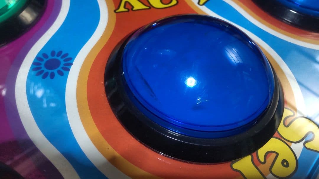 ポップンミュージック DAO コントローラー 静音化 バネ音低減 完動品