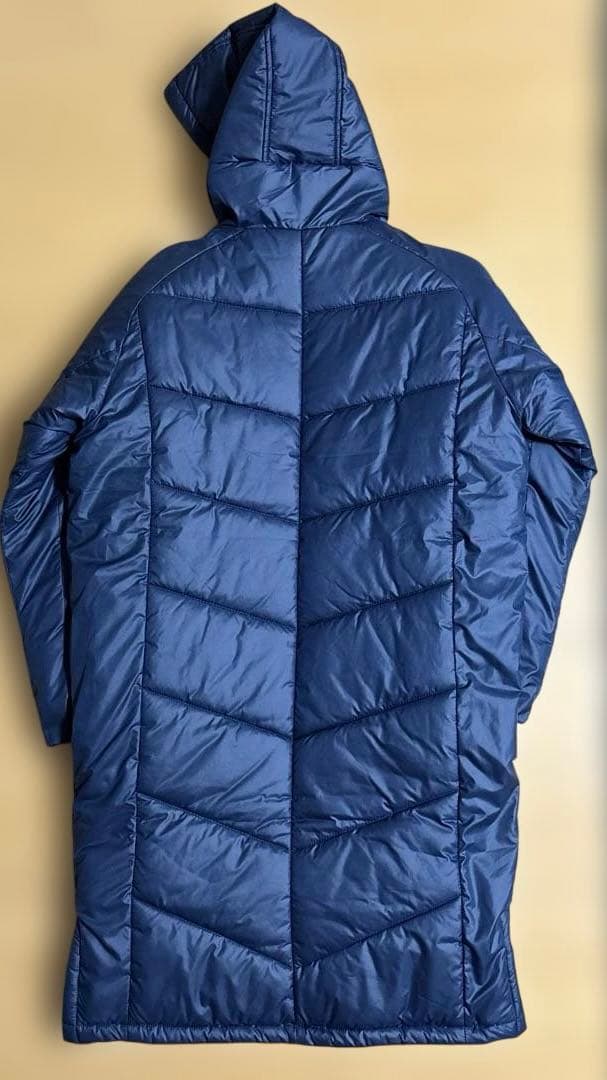 新品•未使用adidas ネイビー160cm フード付きベンチコート