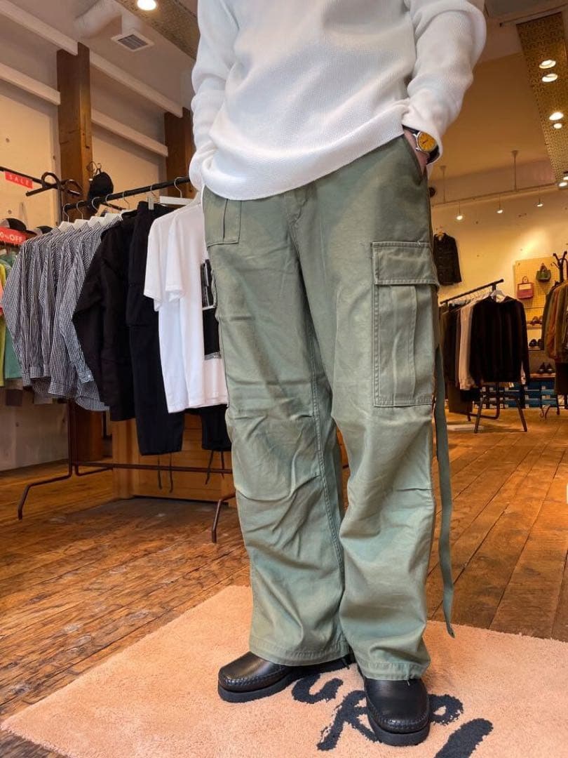 【ナイジェルケーボン】ARMY CARGO PANT 32インチ