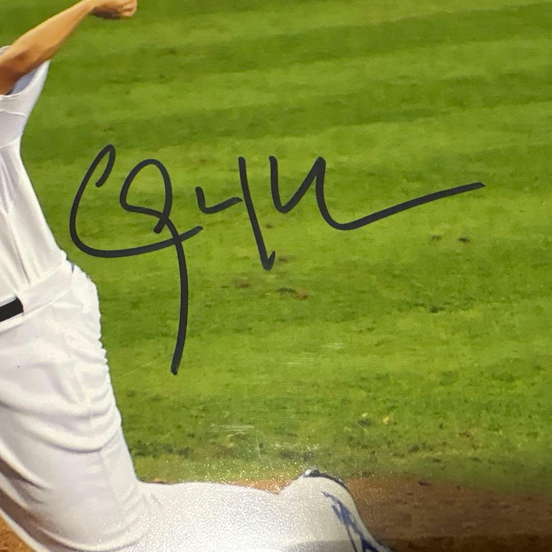 Clayton Kershaw クレイトン•カーショウ　直筆サインフォト