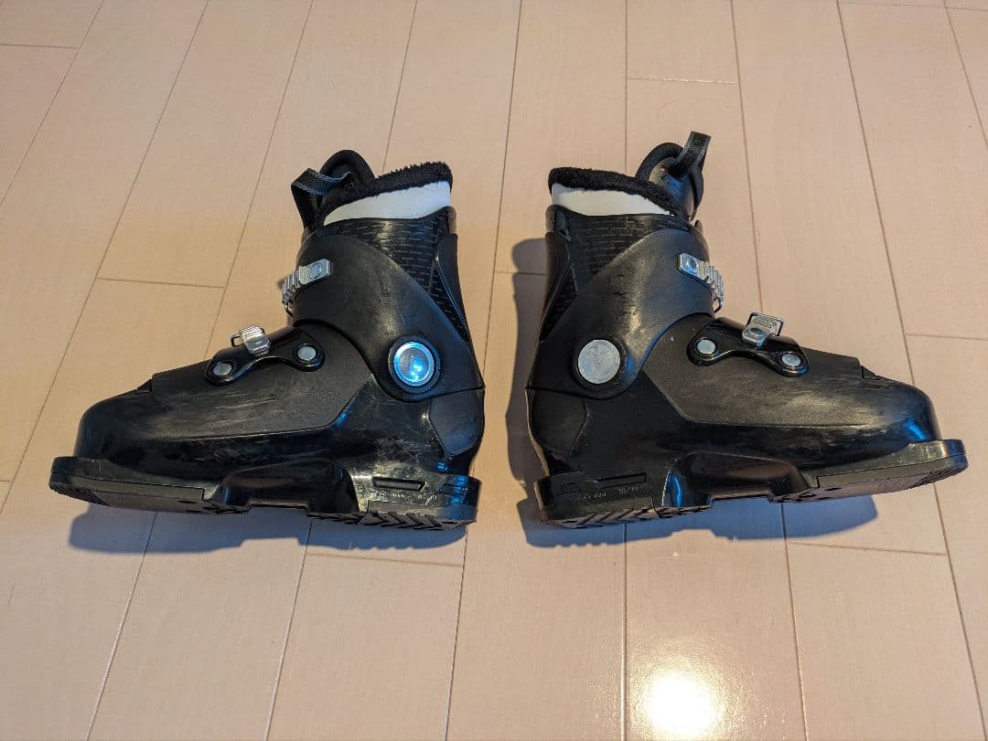 SALOMON サロモン　スキー板 100cm ＆ブーツ 18cm 3点セット