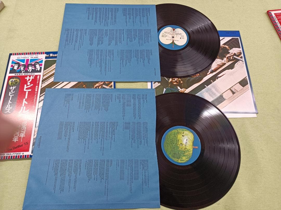 都《AVTTJ》日本盤　帯付レコード　BEATLES　4枚セット