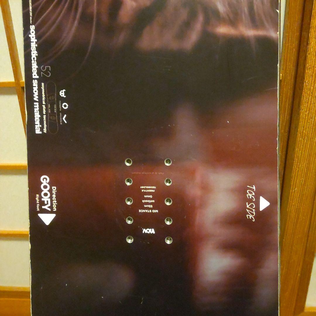 november desire スノーボード 152cm 猫デザイン