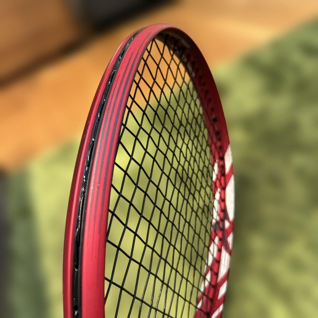断捨離値下げ☆ミズノアクロスピード2025ソフトテニスラケット レッド美品