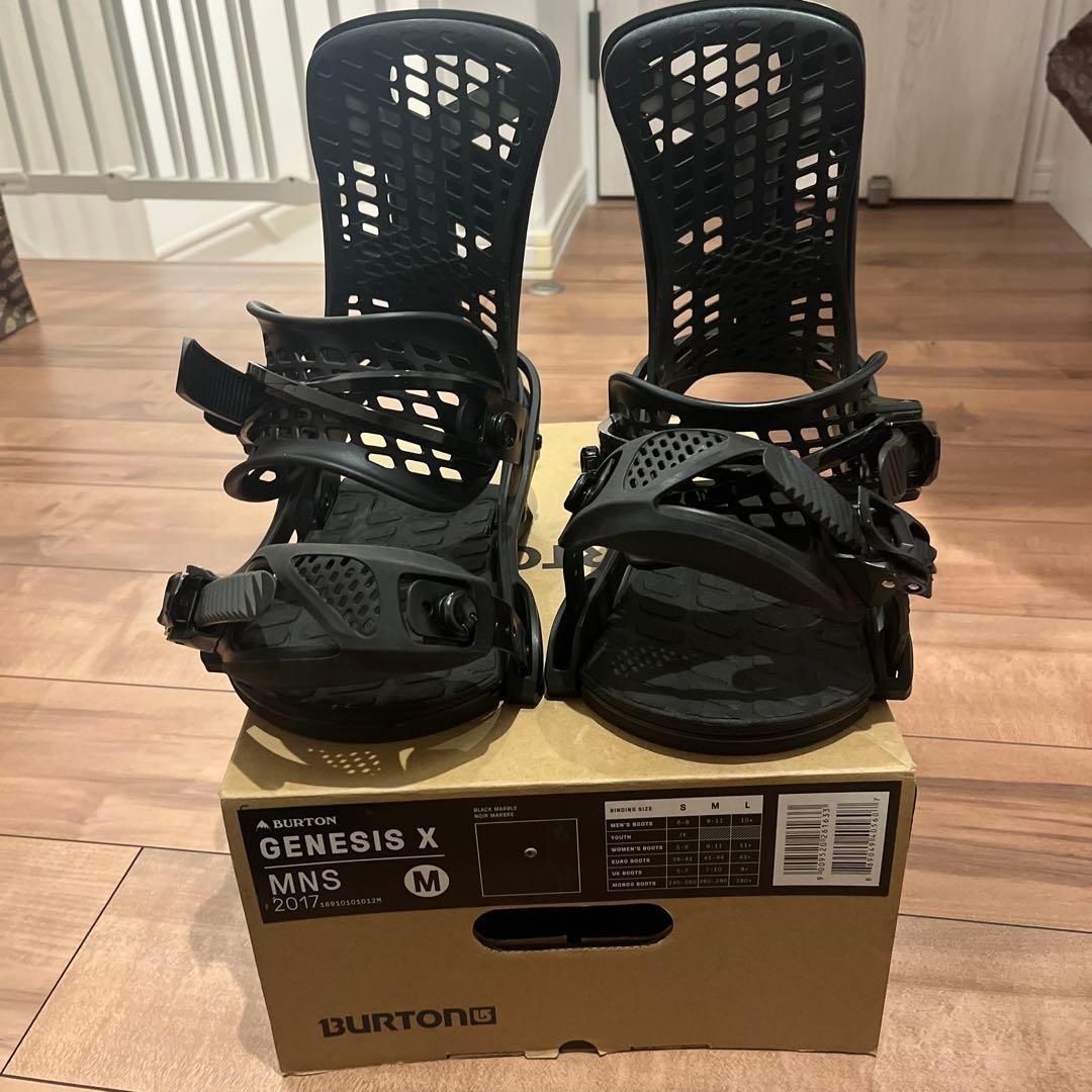 2017 Burton Genesis X メンズ M 黒