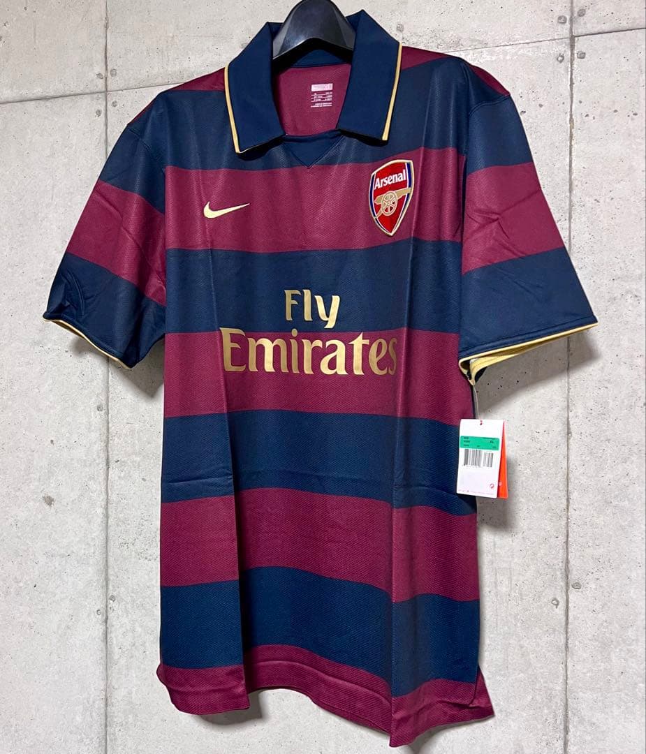 【新品/タグ付き】07/08 アーセナルFC 3rd 選手支給品【XLサイズ】