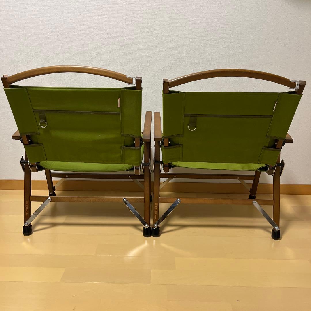 ハイランダー　ウッドフレームチェア　2点セット