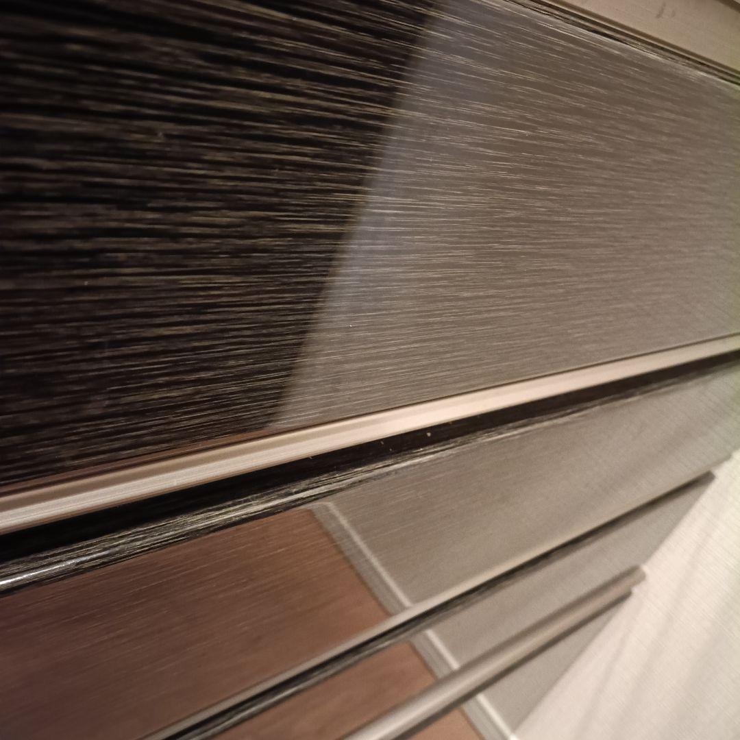 【送料込】120cmx206cm 黒キッチンボード Nポスティア120KB BK