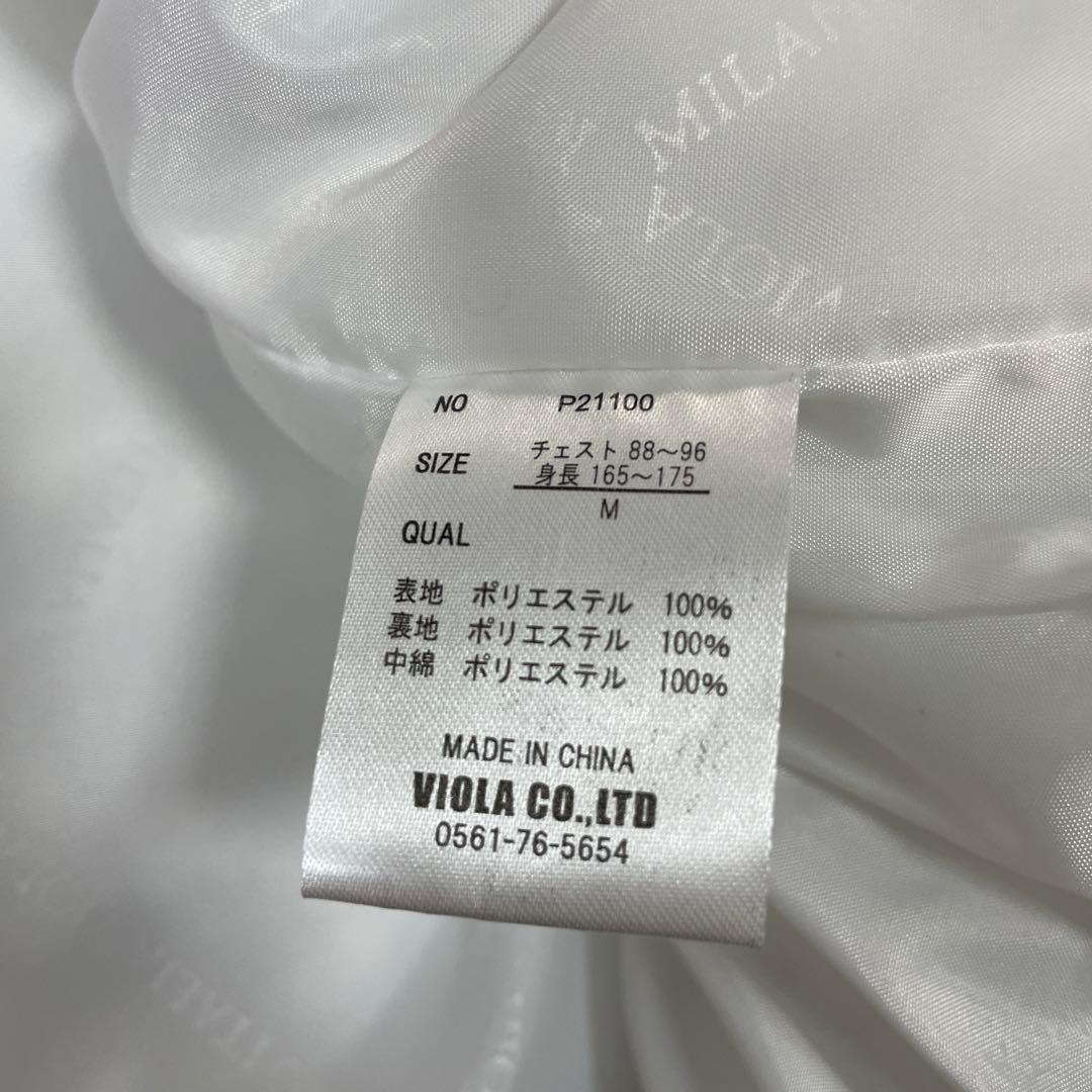 VIOLA rumore ヴィオラ ルモーレ　総柄フルジップ中綿ベスト　M