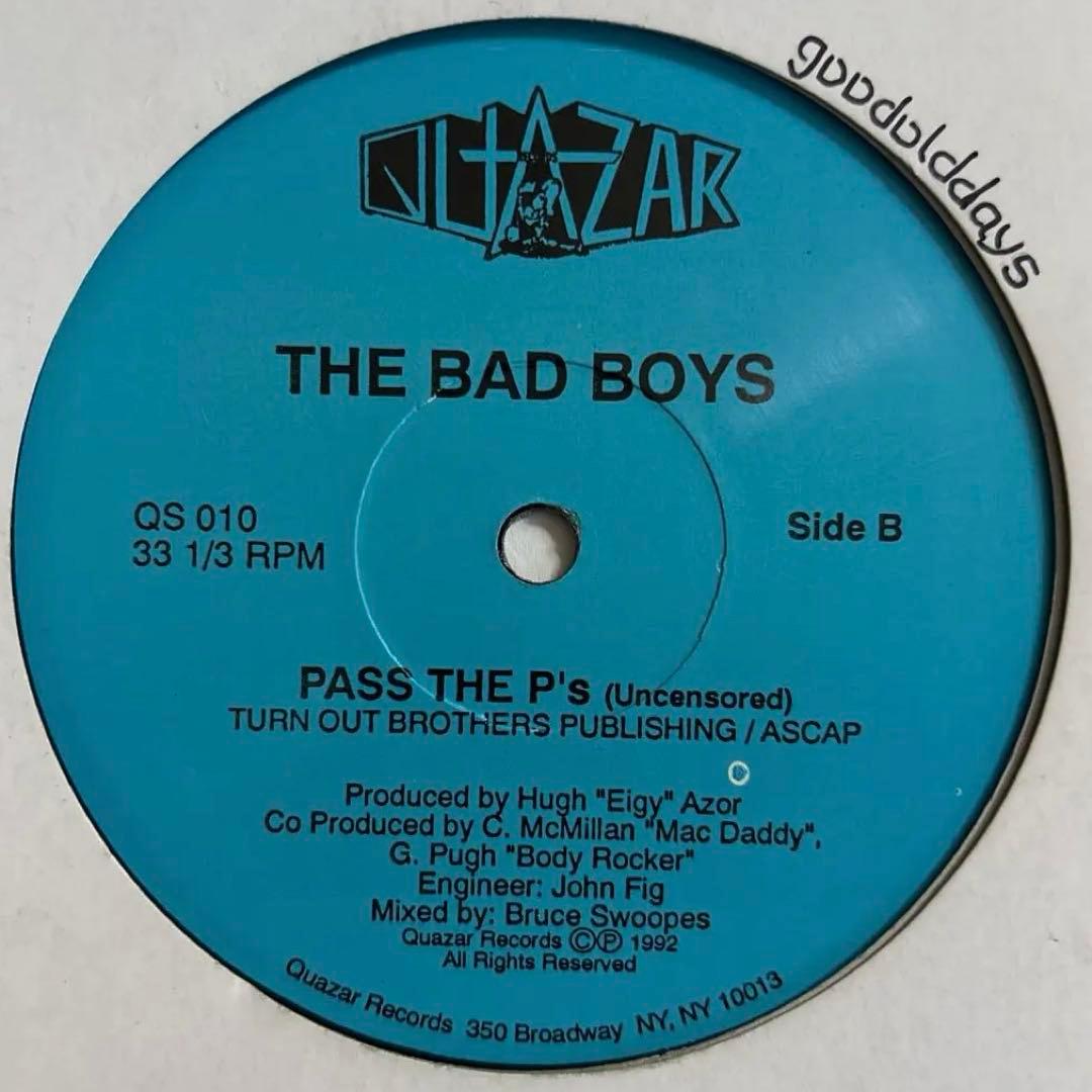 Bad Boys - Pass The P's 青ラベル (レアミドル)