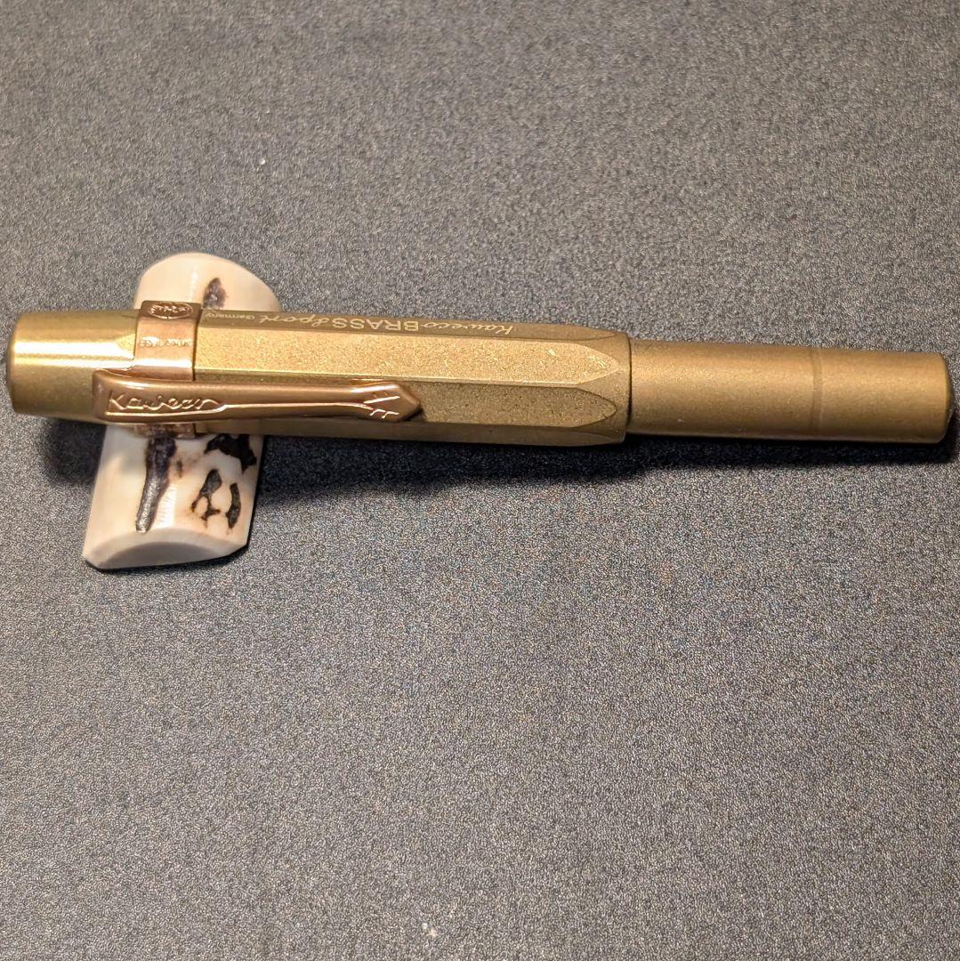 Kaweco BRASS sport Mニブ クリップつき