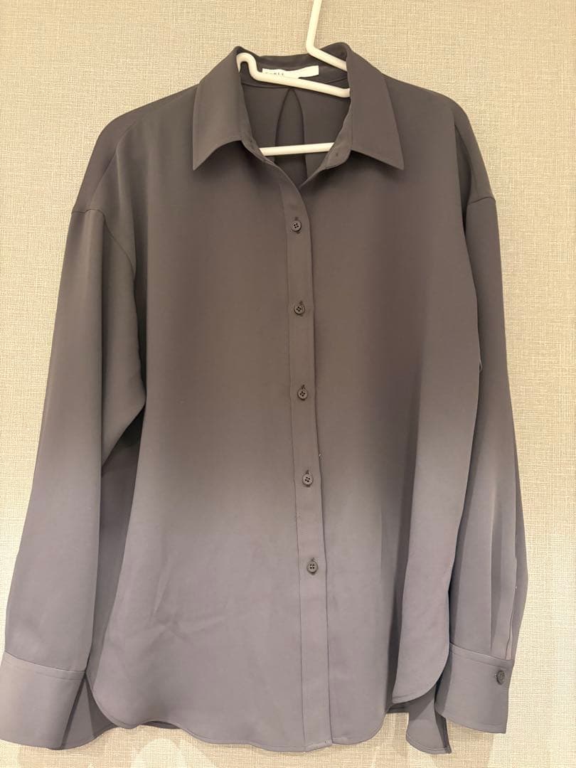 NOBLE シーズンカラープレーンシャツ　今期