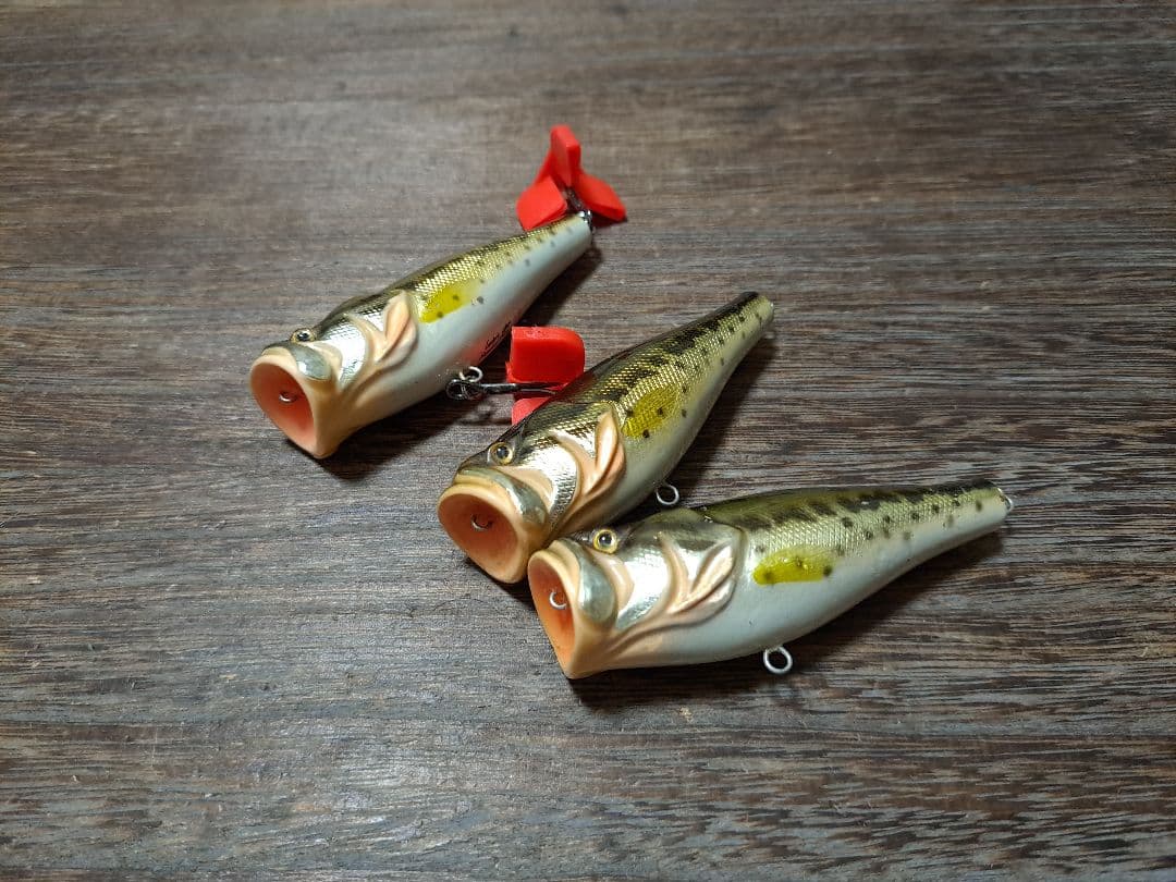 ランカーズクラブ　バス　ポッパー　3個セット