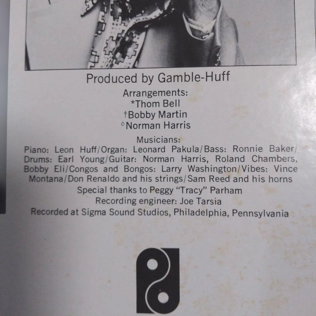 洋楽 Harold Melvin &The Bluenotes I Miss You