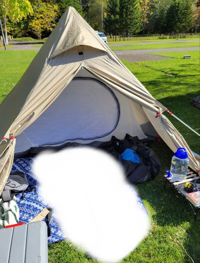 Fieldoor ワンポールテント　ベージュ