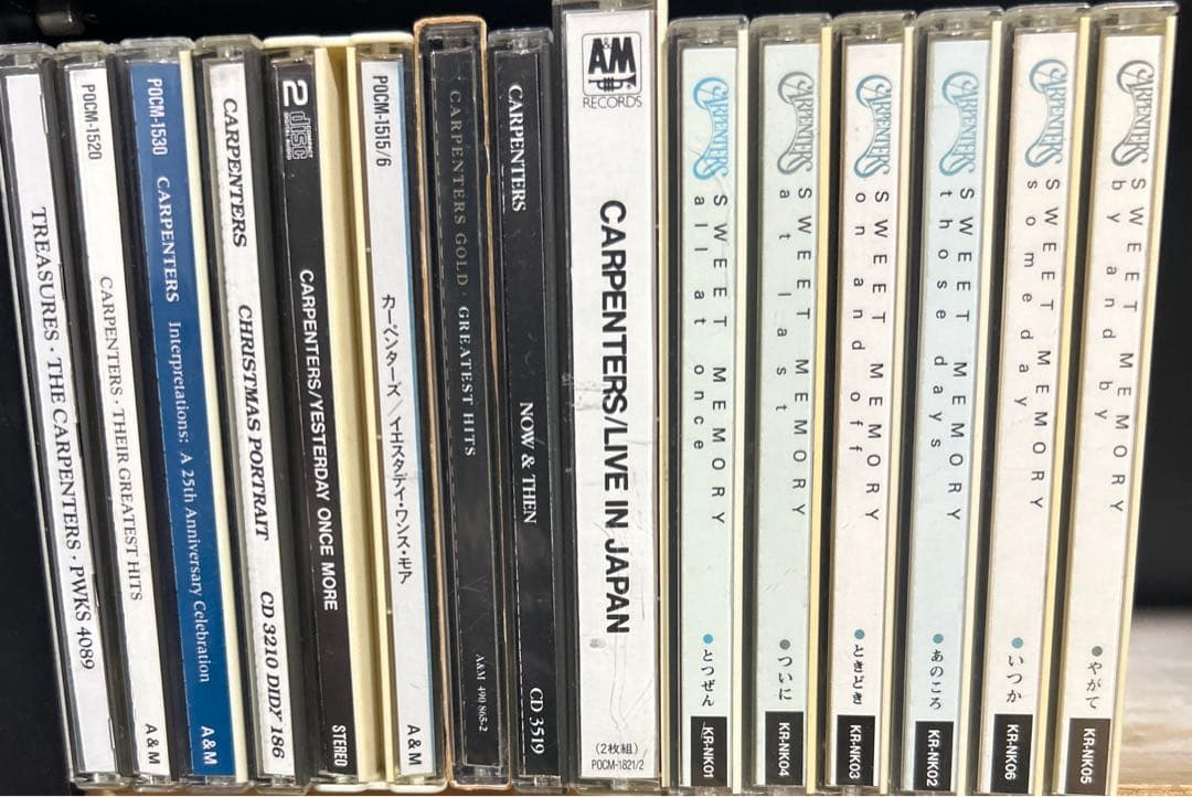 カーペンターズ　CD、本