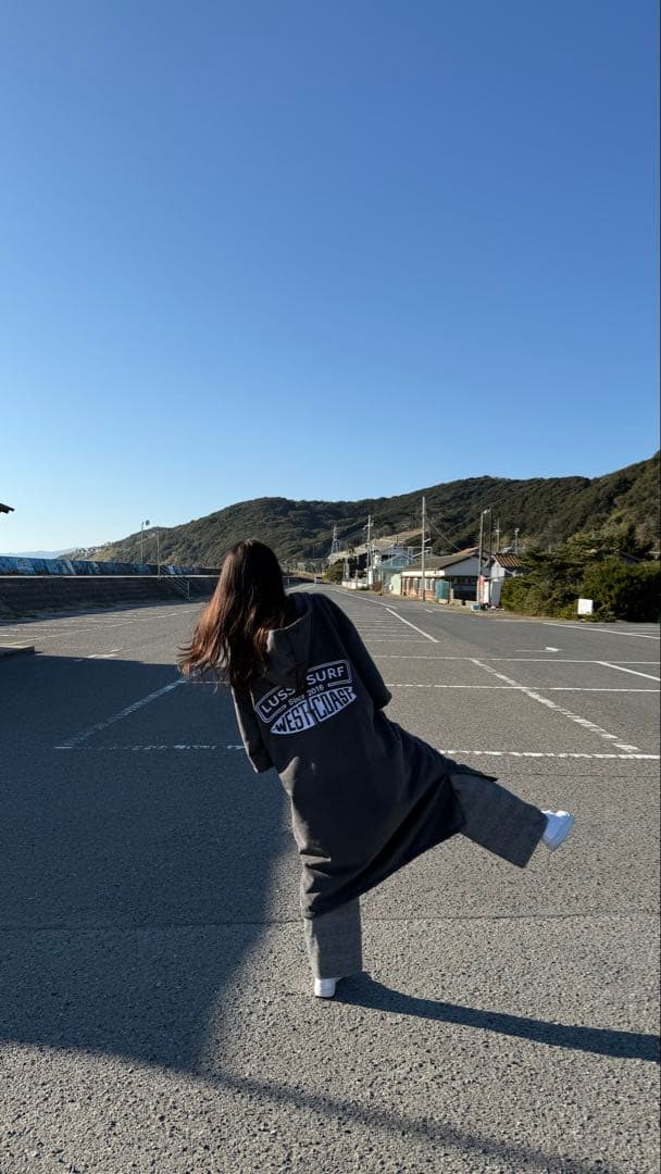 正規品　LUSSO SURF お着替えポンチョ　グレー⭐︎送料込み