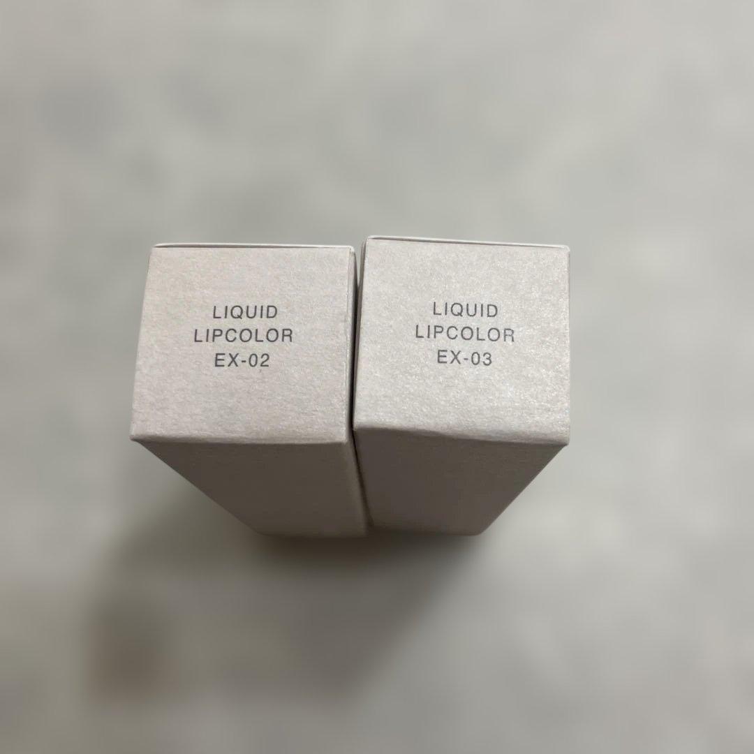 RMK リクイドリップカラーEX02・03ラディアントアマランス ・シアーマロン