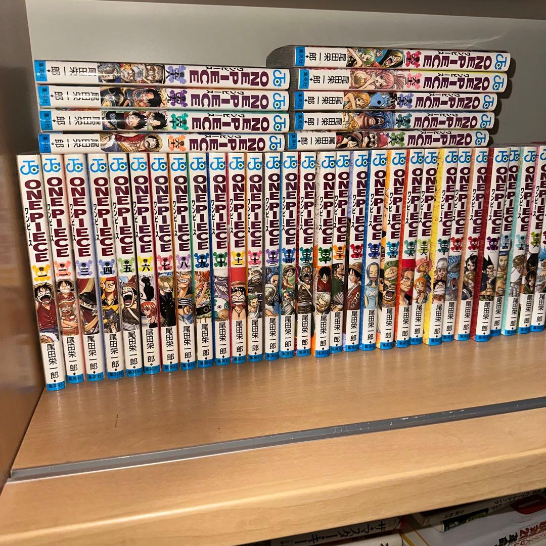 ONE PIECE 1-15巻、20-26巻、30-66巻　合計59冊