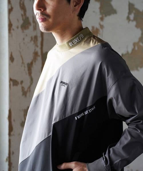 LUXE/R GOLF ストレッチ布帛プルオーバー 45933BGXL