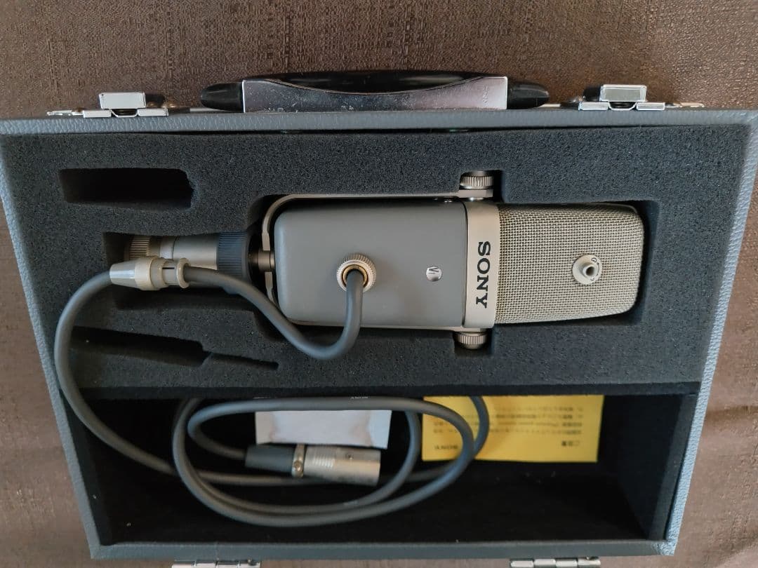 SONY C-38B コンデンサーマイク本体 ケース付