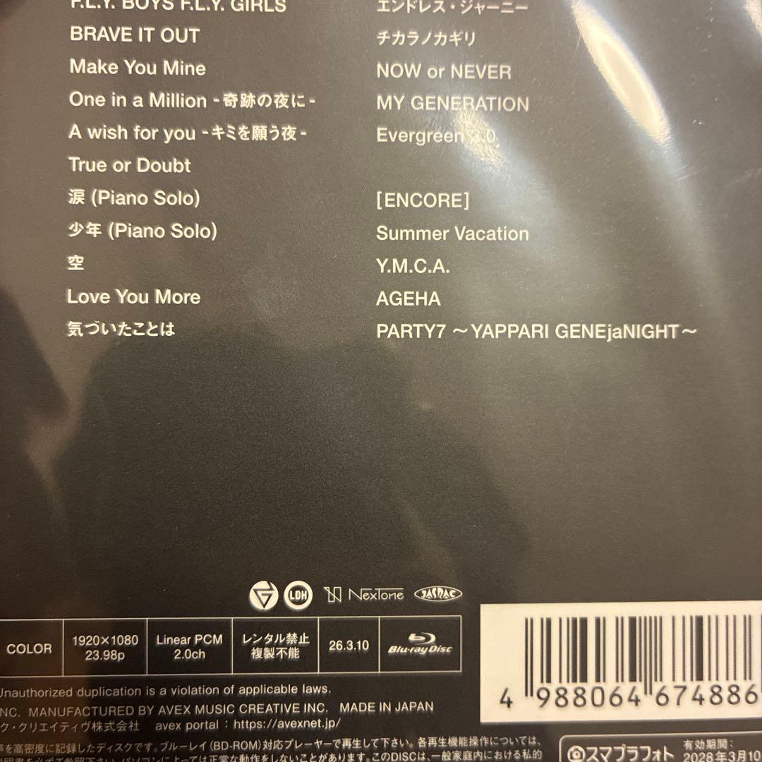 GENERATIONS 6IX SENSE 2025 ライブ映像