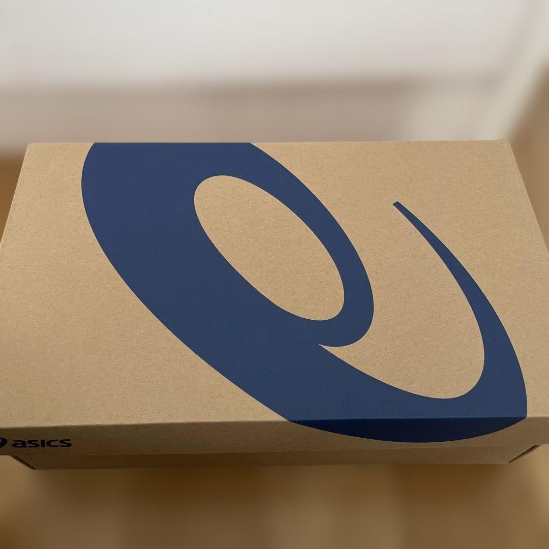 ASICS テニスシューズ ホワイト/グリーン　28.5cm #2086