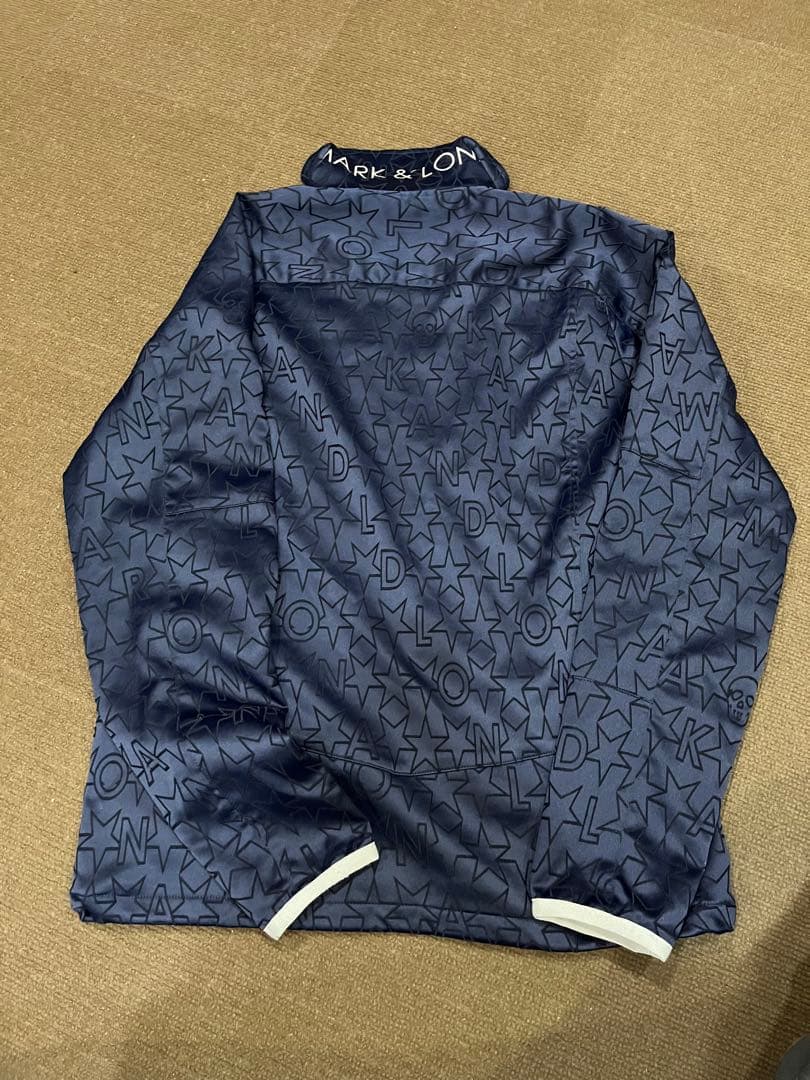 MARK & LONA ネイビー 星柄ジャケット