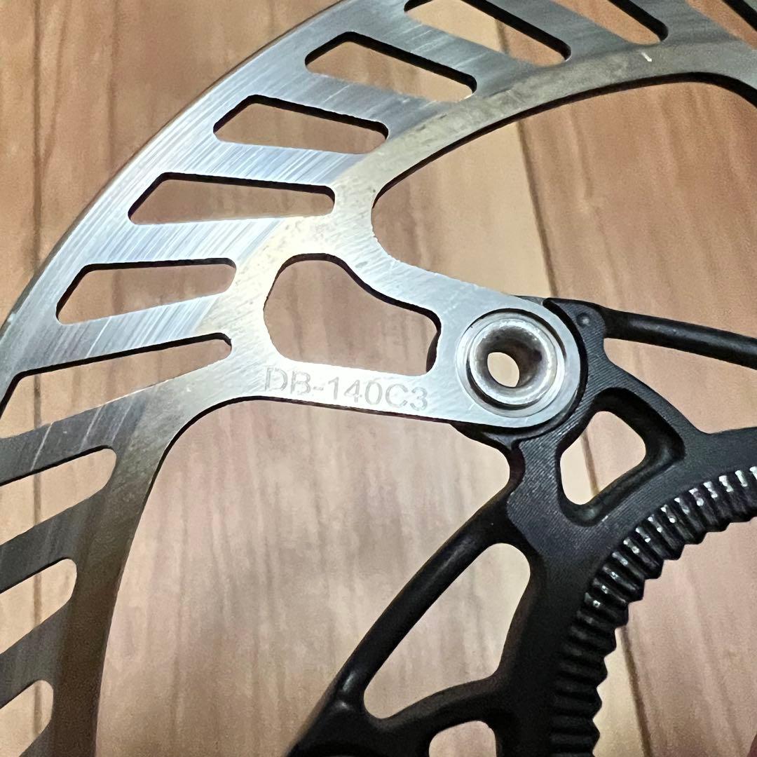 【200km使用】カンパニョーロ ブレーキローター 140mm