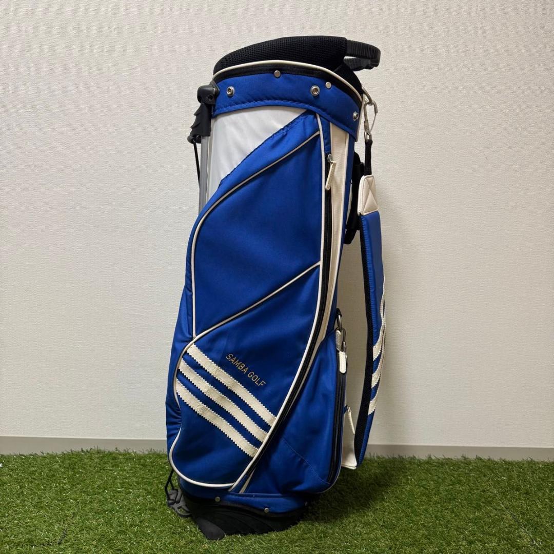 レア adidas アディダス SAMBA サンバ スタンド式 キャディバッグ