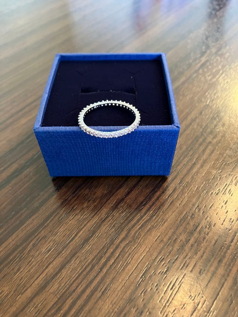 Matrix Vittore Swarovski シルバーリングダイヤモンド風