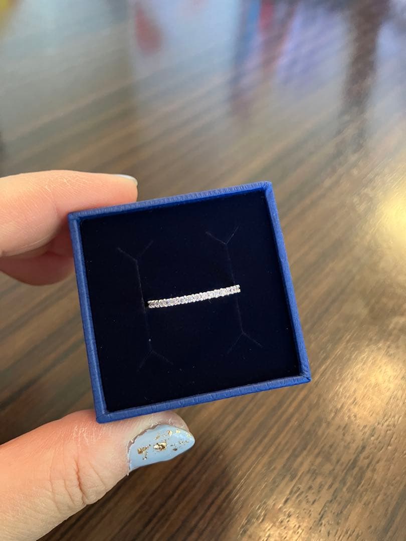 Matrix Vittore Swarovski シルバーリングダイヤモンド風