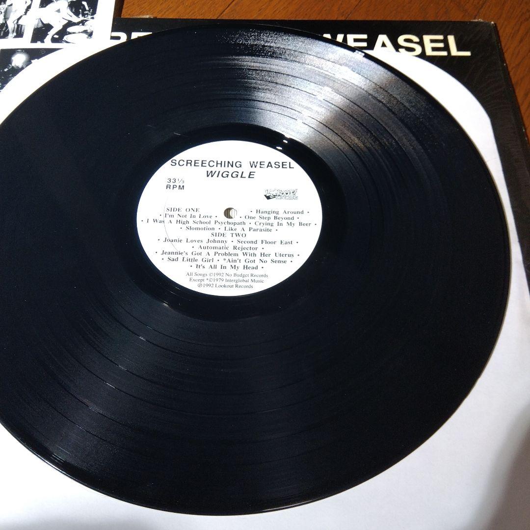 【LP】SCREECHING WEASEL / WIGGLE