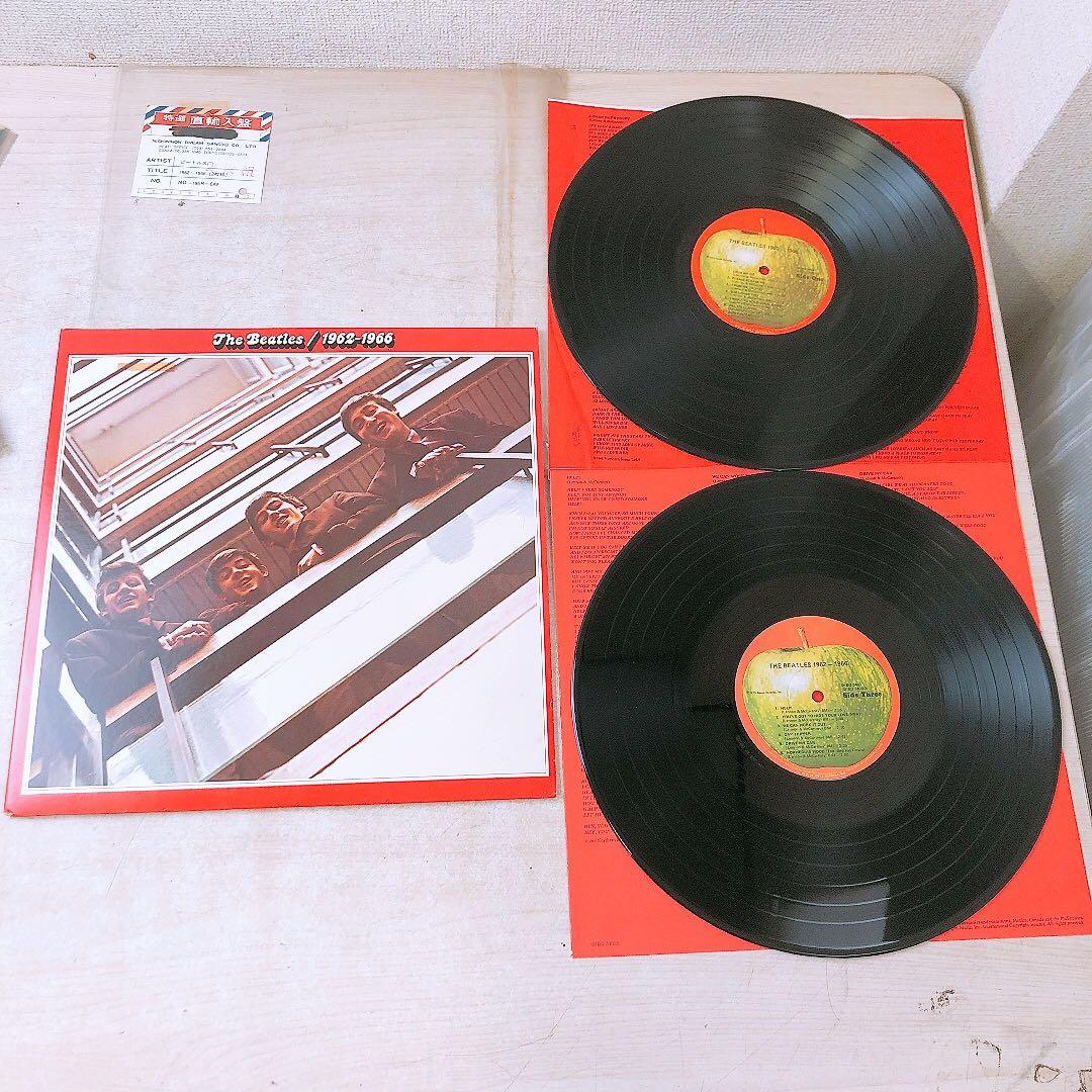 p*o様 ザ・ビートルズ ジョンレノン レコード まとめ売り LP EP 赤盤