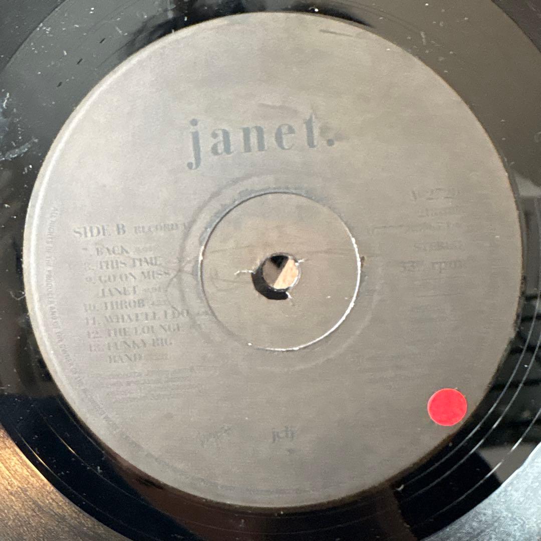 レア盤Janet. / ジャネット・ジャクソン 93年 オリジナル