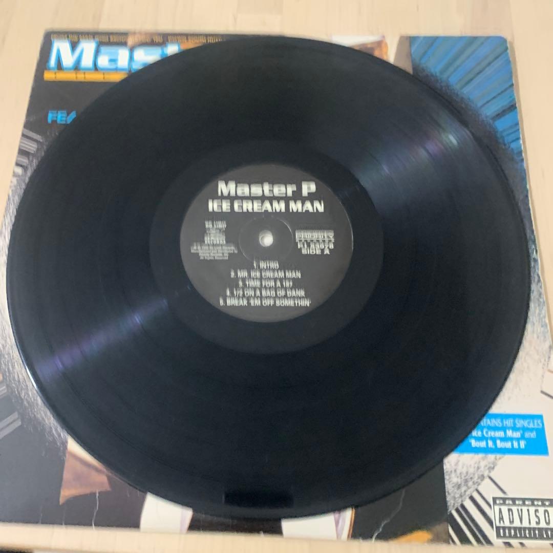 洋楽 Master P Ice Cream Man LP g-rap