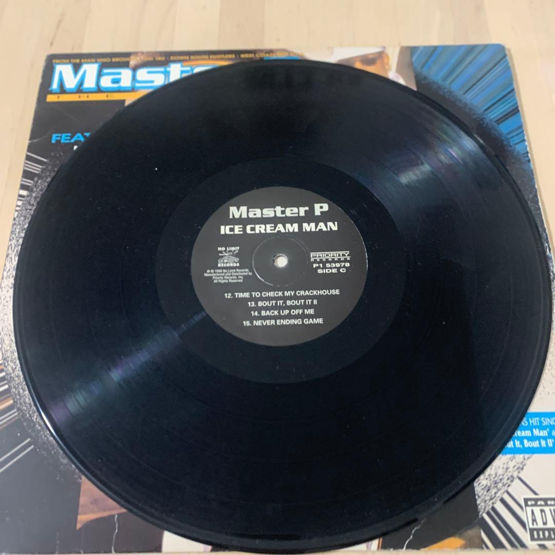 洋楽 Master P Ice Cream Man LP g-rap