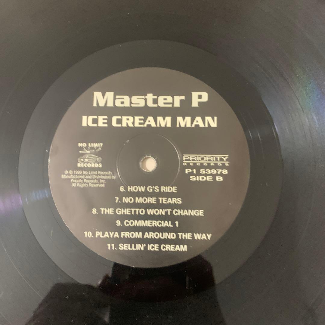 洋楽 Master P Ice Cream Man LP g-rap