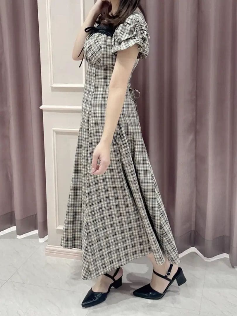 ♡*様 An MILLE アンミール バストギャザーリボンワンピース