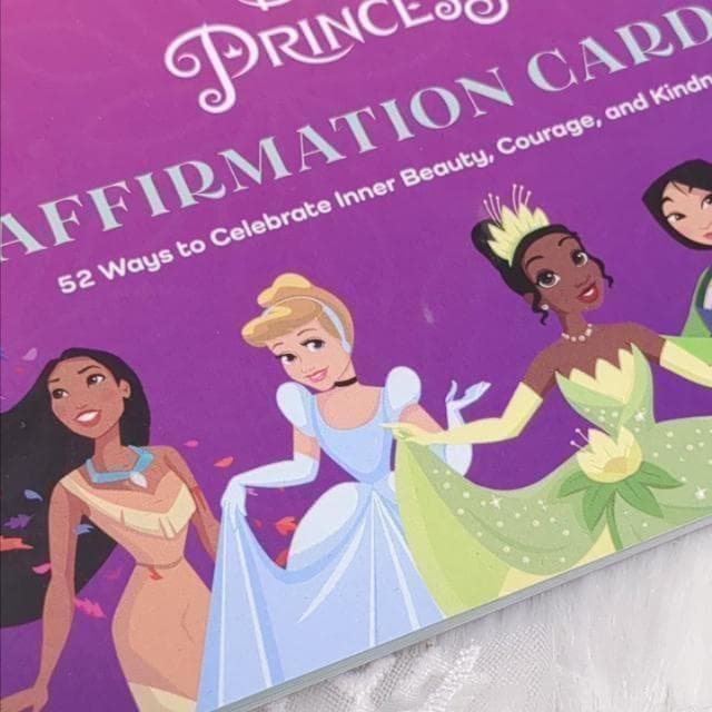 【訳あり特価】正規品✨ディズニー公式✨プリンセスアファメーションカード 海外限定