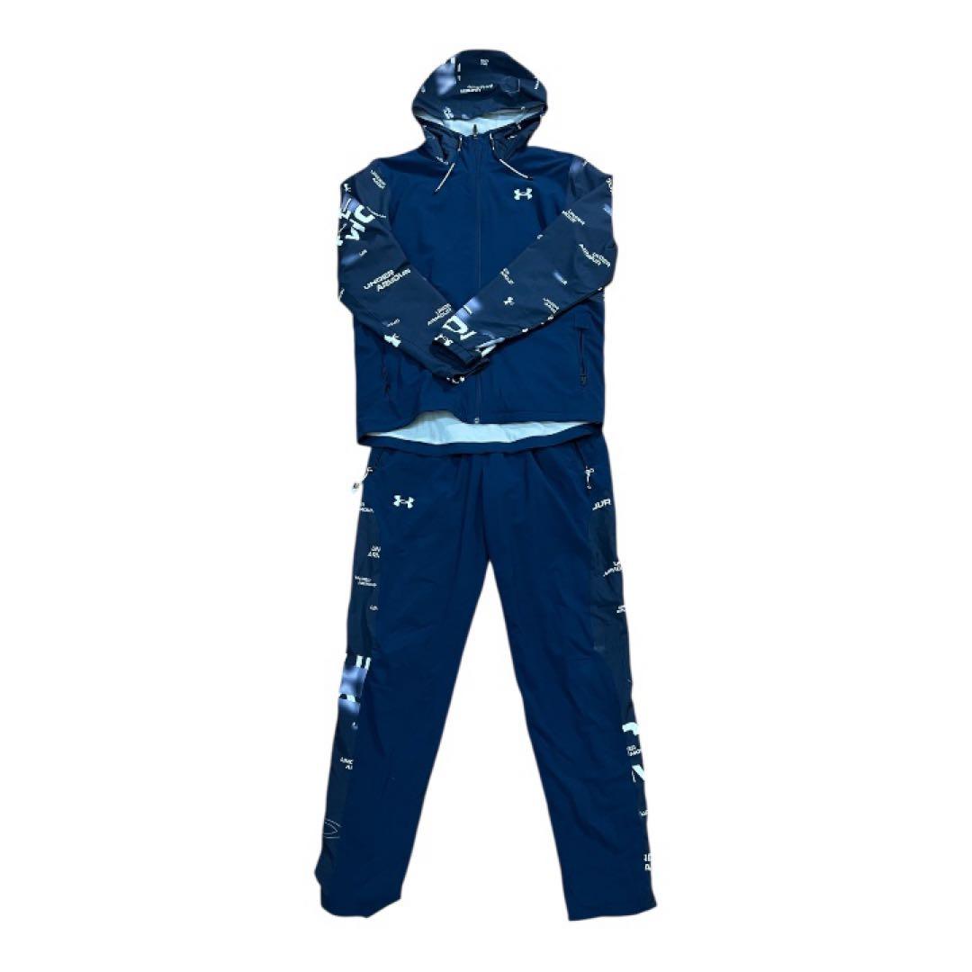 アンダーアーマー ウーブンパンツ トリコット ライン　ウィンドウブレーカー