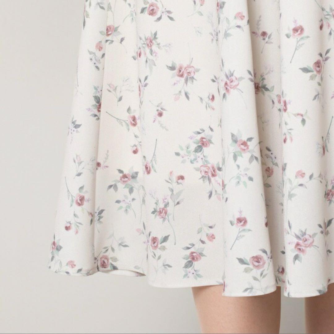 新品　ローズティアラ　オールドローズフロントボタンワンピース　ベージュ　42