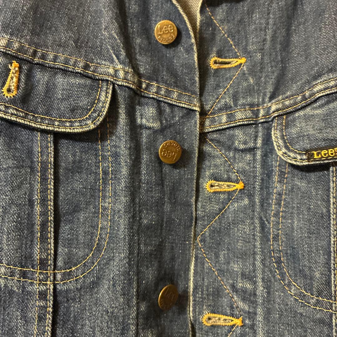 80s Lee 2Denim Jacketアメリカ製 デニムジャケット