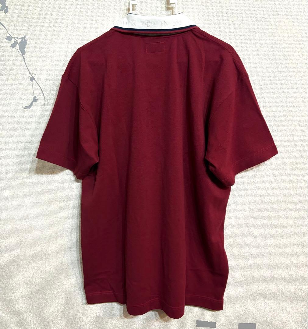 新品 タグ付き adabat メンズ ポロシャツ ゴルフウェア 半袖 L